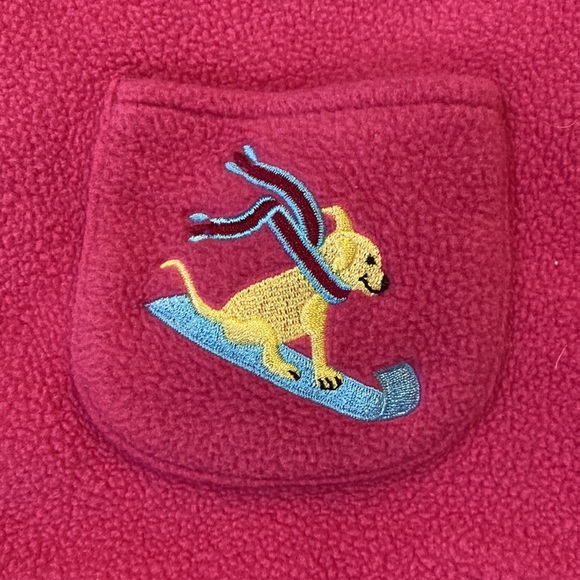 LL Bean fleece onsie pajamas - Picture 2 of 5